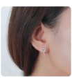 Silver Stud Earring STS-5838